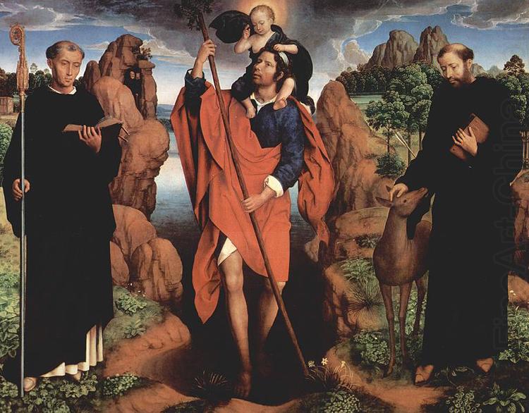 Hans Memling The triptych of Willem Moreel china oil painting image